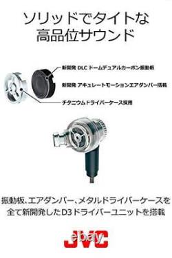 2017 JVC HA-FD01 canal type earphone CLASS-S SOLIDEGE from japan