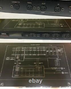 2SET! YAMAHA Wind Synth WX-7 / Midi sound source TX81Z Tested From Japan
