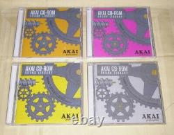 AKAI CD-ROM SOUND LIBRARY 8 Discs Complete Full Set from Japan