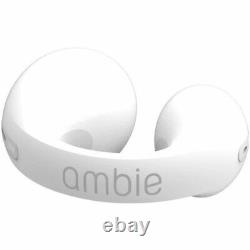 Ambie Sound Earcuffs Earphone AM-TW01 AM-01 White Wireless Open-Ear From JAPAN