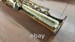 Antigua Ss-4290 Soprano Saxophone very good sound from japan