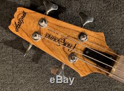 Aria Pro II Thor Sound SB-650 Natural Electric Base Guitar Shipped from Japan