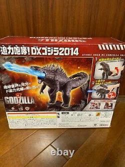 Atomic Roar DX Godzilla 2014 From Bandai Action Figure Sound Light Monster Toy