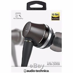 Audio technica ATH-CKR90 In-Ear Headphones Sound Reality Hi-Res NEW from Japan