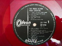 BEATLES The Fresh Sounds From Liverpool 1964 Japan 1st Odeon press RED WAX Lp