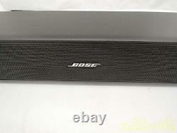 BOSE SOLO 5 TV SOUND SYSTEM SPEAKER Black in Good Condition From Japan