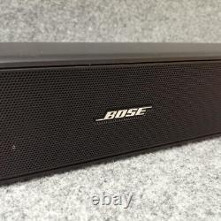 BOSE SOLO 5 TV Sound System Bluetooth Speaker FROM JAPAN-Black with Accessories