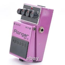 BOSS BF-2 Flanger Green Label MIJ 1984 Guitar Pedal Sound Demo Used From Japan