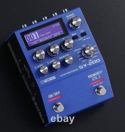 BOSS SY-200 Synthesizer Guitar synthesizer effects Sound Blue MIDI from Japan