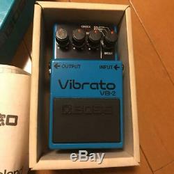 BOSS VB-2 Vibrato Guitar Pedal Sound Effects Equipment from Japan Free Shipping