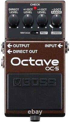 Boss OC-5 Octave Sound Guitar Effect Pedal NEW from Japan
