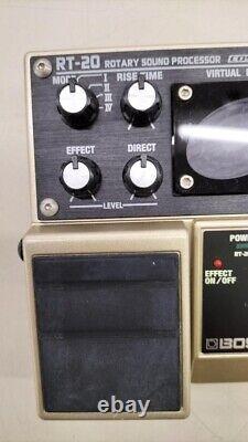 Boss RT-20 Rotary Sound Processor Guitar Effect Pedal Tested From Japan