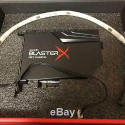 Creative SBX-AE5-BK Hi-Res Gaming Sound Card Sound BlasterX AE-5 From Japan F/S