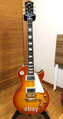 Crews Maniac Sound KTR LS-02 Les Paul Type Sunburst Used Guitar F/S From Japan