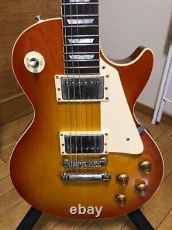 Crews Maniac Sound KTR LS-02 Les Paul Type Sunburst Used Guitar F/S From Japan