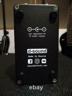 D-sound Fisherman Guitar Effects Overdrive Tested Working F/S from Japan