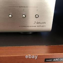 DENON AVR-4311 AV amplifier high-quality sound From Japan Remote control