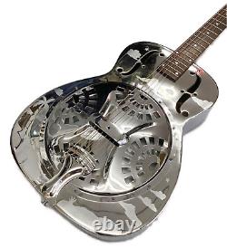 DOBRO Resonator Guitar DM-33H Sound output confirmed with case from Japan