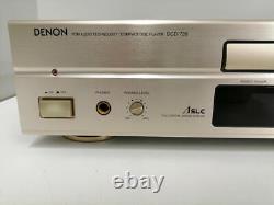 Denon DCD-735 Stereo Compact Disc Player High quality sound From Japan Silver