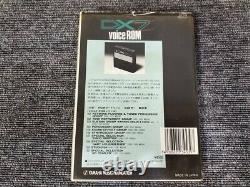 Dx7 Cartridge Voicerom 109 Studio64 Sound Source With Case From Japan