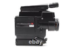 EXC+4 Elmo Super 8 Sound 6000AF, Case, Lens Cap, Strap from Japan