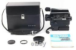 EXC+5 ELMO Super 8 Sound 350SL Macro Movie Camera with9-27mm f/1.2 from Japan