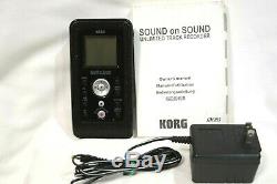 EXC! KORG Sound On Sound SR-1 Unlimited Track Recorder with AC Adapter From Japan