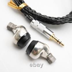 Earphones FitEar Silver from Japan Used good product sound music