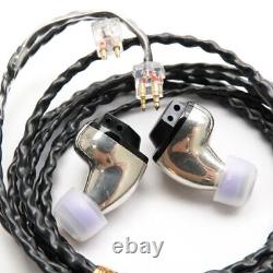 Earphones FitEar Silver from Japan Used good product sound music