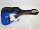 Electric Guitar JUNO Sound Innovator Blue with Soft Case Shipped from Japan