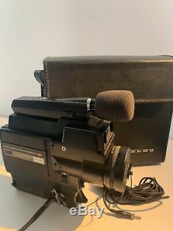 Elmo Super 8 Sound 6000AF MACRO Movie Camera From Japan MINT lens and body wCASE