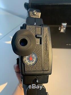 Elmo Super 8 Sound 6000AF MACRO Movie Camera From Japan MINT lens and body wCASE