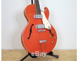 Epiphone SORRENTO Orange Electric Guitar Superb Sound Elegant from Japan