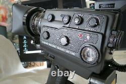 Ex CHINON Pacific12SMR Direct Sound Super 8 Film Camera Pro Model From Japan