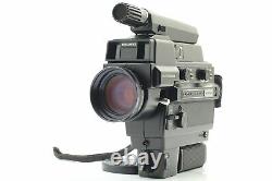 Exc+5/WORKS Elmo Super 8 Sound 6000AF MACRO Movie Camera & Case From JAPAN