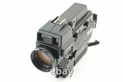 Exc+5/WORKS Elmo Super 8 Sound 6000AF MACRO Movie Camera & Case From JAPAN