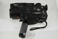 Excellent+++ ELMO Super 8 Sound 2400AF MACRO 8mm Movie Camera From Japan