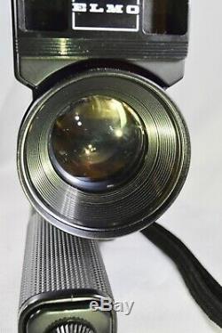 Excellent+++ ELMO Super 8 Sound 2400AF MACRO 8mm Movie Camera From Japan