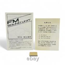 FM Sound Unit Sega MREK? Vintage Retro TV Game Rare From Japan