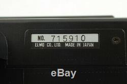 FedEx MINT Film x5 Elmo Super 8 Sound 6000AF MACRO Movie Camera From JAPAN