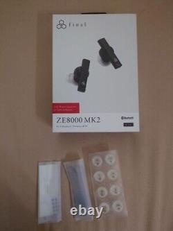 Final ZE8000 MK2 True Wireless Earbuds Hi-Fi Sound Quality Used From Japan