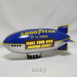 Goodyear Blimp Sound Light Up & Moving Toy Airship Rare Vintage F/S from Japan
