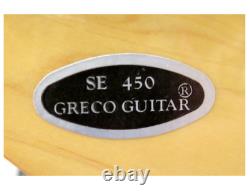 Greco SE 450 Spacey Sound Super Series Black Electric Guitar Shipped from Japan