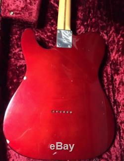Greco Spacey Sounds Telecaster Type Red Electric Guitar Shipped from Japan