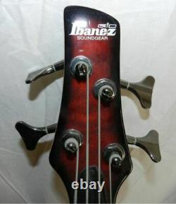 Ibanez GIO Sound Gear Red Burst Electric Bass Guitar Shipped from Japan