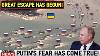 It S All Over Thousands Of Russians Are Fleeing To Survive Emergency Call From Putin To Kremlin