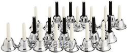 KC Music Bell Handbell 23-Sound Set MB-23K/S Silver NEW from JAPAN withTracking