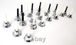 KC Music Bell Handbell 23-Sound Set MB-23K/S Silver NEW from JAPAN withTracking