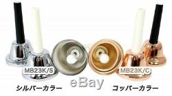 KC Music Bell Handbell 23 sound set MB-23K / S Silver from Japan F/S NEW