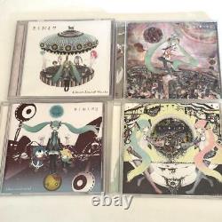 KIKUO MIKU 1 2 3 4 CDs Hatsune MIKU Japan vocaloid Kikuo CD From Japan Used
